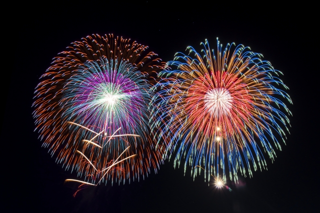 館林手筒花火大会2025場所取り時間何時から？空いてる場所はどこなのかも紹介！ブログ記事に挿入する花火の画像